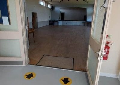 Linton Village Hall - Main entrance into the hall